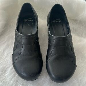 Dansko black clogs